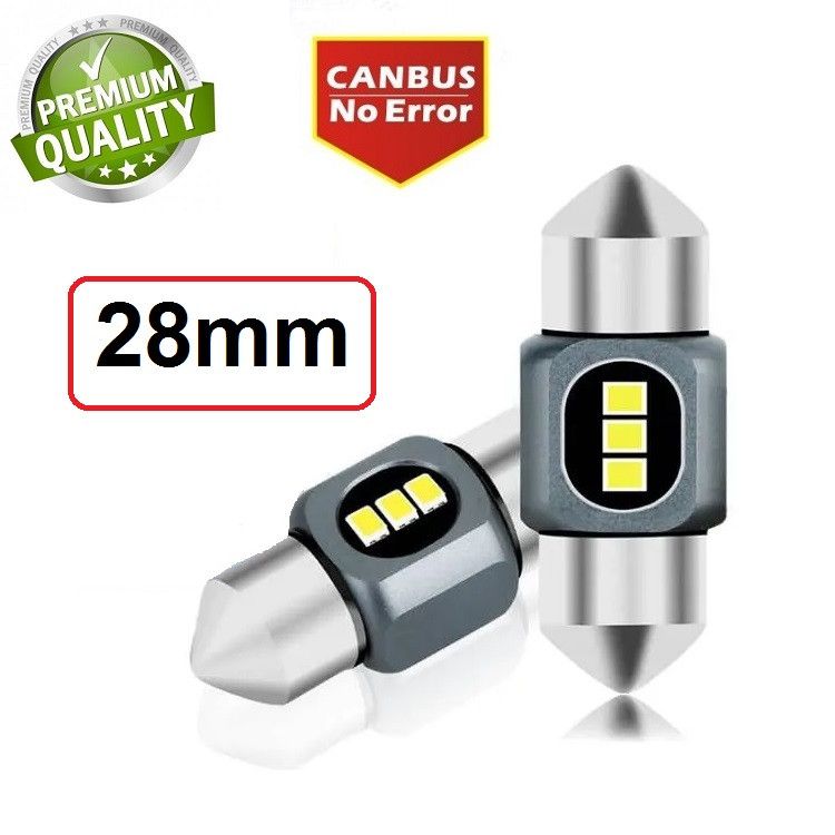 LED SIJALICE C5W FESTOON 3x2016 CHIP 28mm CANBUS Beograd Zemun